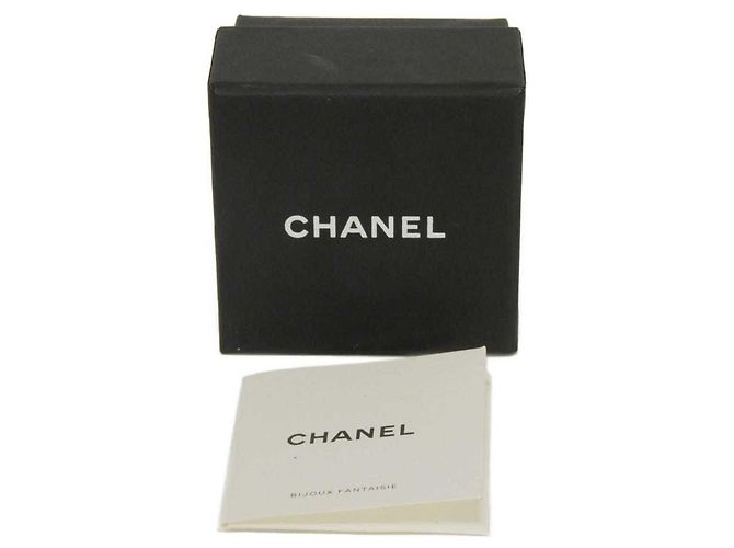 Chanel La Pausa Coco Mark Round Crystal Rhinestone Ohrstecker Blau - Ansicht 17