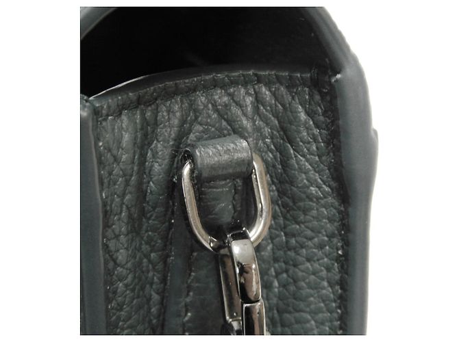 Bulgari Borsa a tracolla Bvlgari Dark Khaki Cachi - vista 14