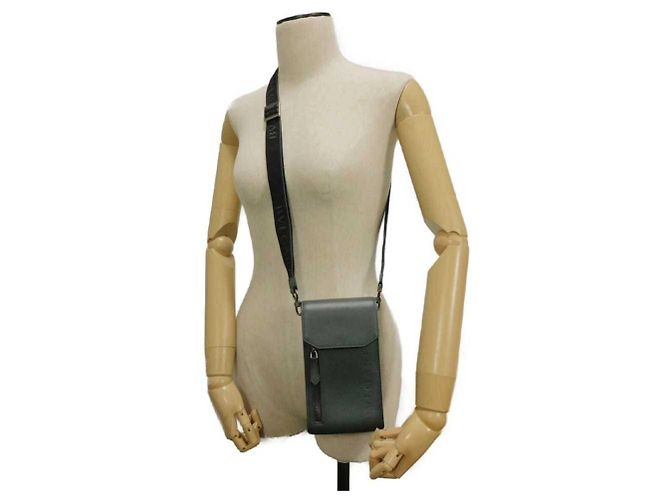 Bulgari Borsa a tracolla Bvlgari Dark Khaki Cachi - vista 2