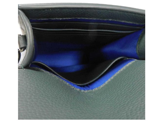 Bulgari Borsa a tracolla Bvlgari Dark Khaki Cachi - vista 6