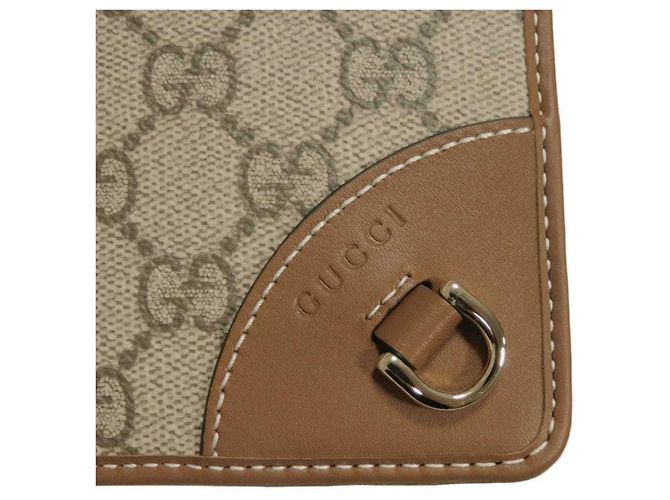 Borsa a tracolla Gucci Beige GG Supreme - vista 11