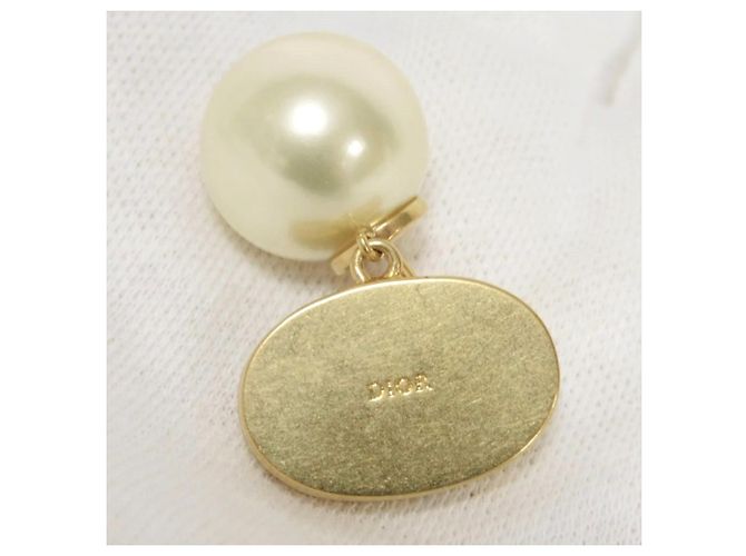 Orecchini Christian Dior Dior Tribal Stud Drop Swing Bianco Crudo - vista 5