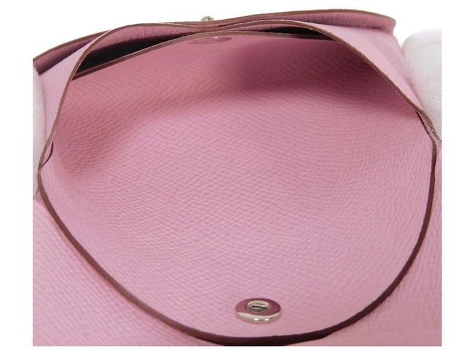 Hermès Calvi Duo Coin Case Rosa - vista 10