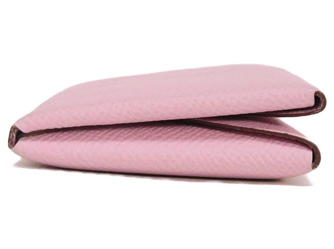 Hermès Calvi Duo Coin Case Rosa - vista 12