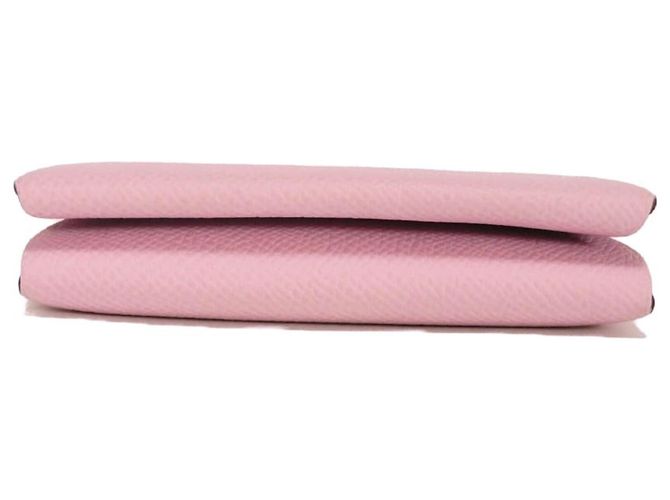 Hermès Calvi Duo Coin Case Rosa - vista 13