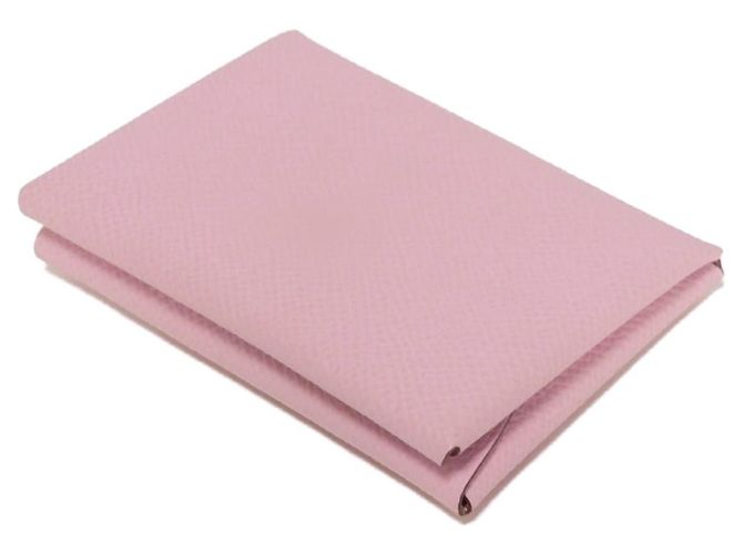 Hermès Calvi Duo Coin Case Rosa - vista 4