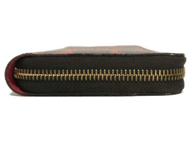 Louis Vuitton Zippy Wallet - Pumpkin Dot Design Rot - Ansicht 24
