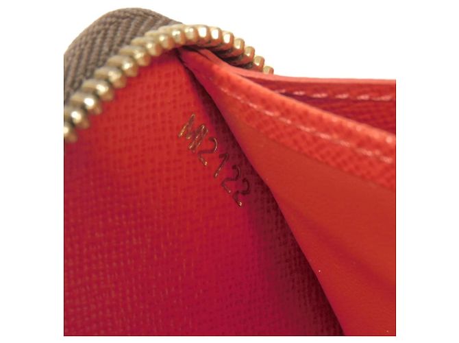Louis Vuitton Zippy Wallet - Pumpkin Dot Design Rot - Ansicht 6