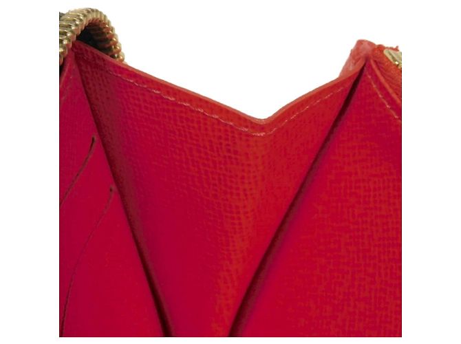 Louis Vuitton Zippy Wallet - Pumpkin Dot Design Rot - Ansicht 7