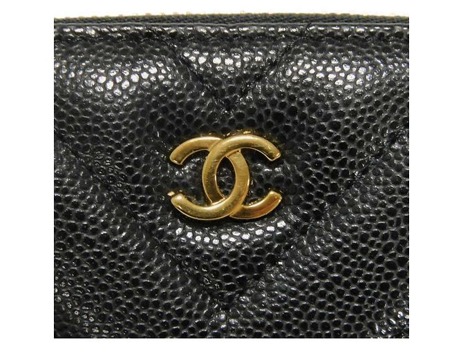 Portamonete Chanel in pelle nera Nero - vista 17