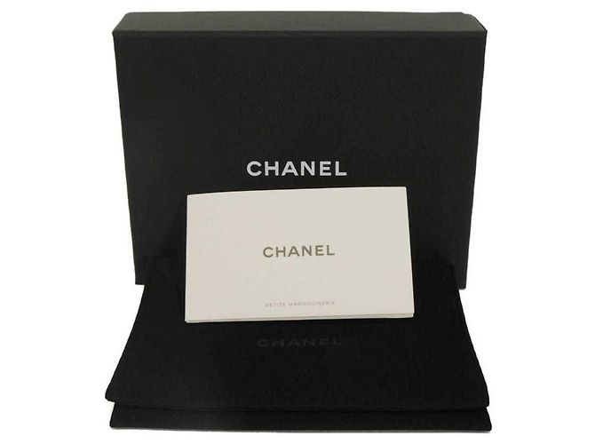 Portamonete Chanel in pelle nera Nero - vista 20