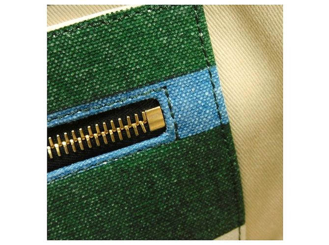 Marni Tropicalia Small Basket Bag Verde - vista 11