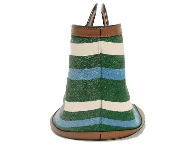 Marni Tropicalia Small Basket Bag Verde - vista 4