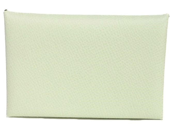 Hermès Tarjetero Hermes Calvi Verde - vista 3