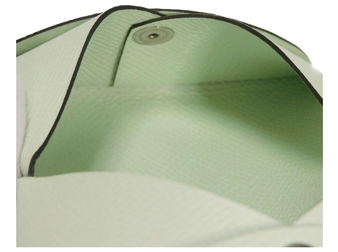 Hermès Tarjetero Hermes Calvi Verde - vista 8