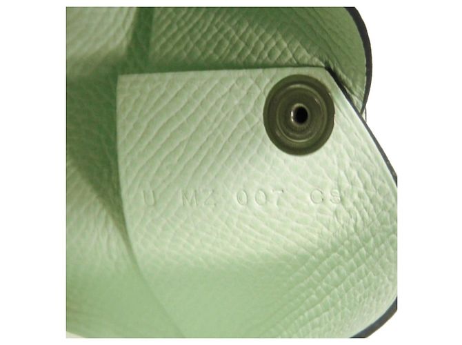 Hermès Tarjetero Hermes Calvi Verde - vista 9
