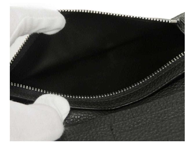 Portafoglio lungo Salvatore Ferragamo Gancini Nero - vista 9