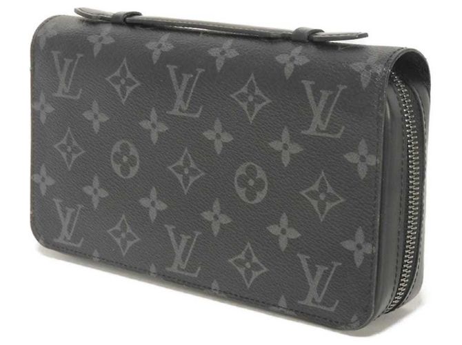 Louis Vuitton Zippy XL Long Wallet - Monogram Eclipse Black - view 2