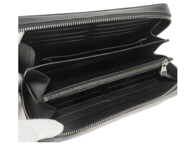Louis Vuitton Zippy XL Long Wallet - Monogram Eclipse Black - view 5