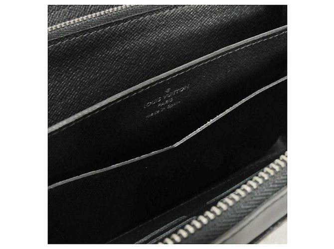 Louis Vuitton Zippy XL Long Wallet - Monogram Eclipse Black - view 8