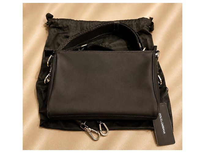 Borsa a tracolla Dolce & Gabbana Jacquard Leopardato Camouflage Nero Multicolore - vista 6