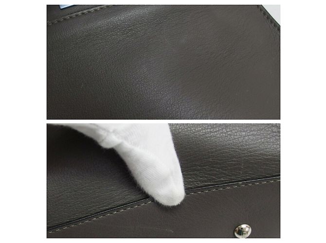 Borsa a spalla Fendi Peekaboo Regular Marrone - vista 6
