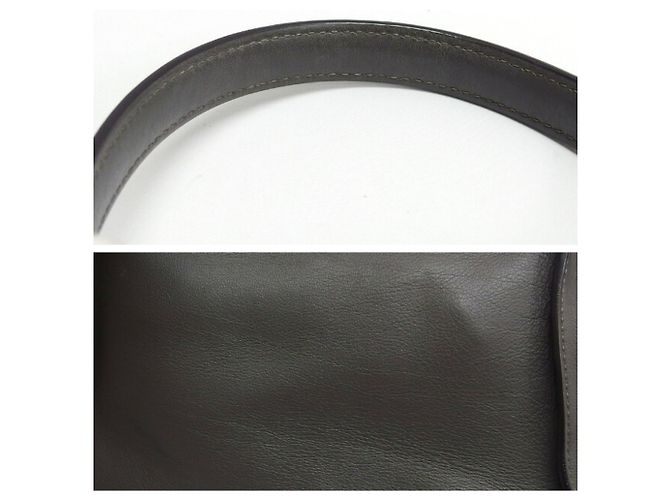 Borsa a spalla Fendi Peekaboo Regular Marrone - vista 8