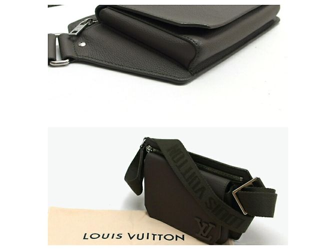 Borsa a tracolla Louis Vuitton LV Aerogram Takeoff M21364 Verde oliva - vista 4