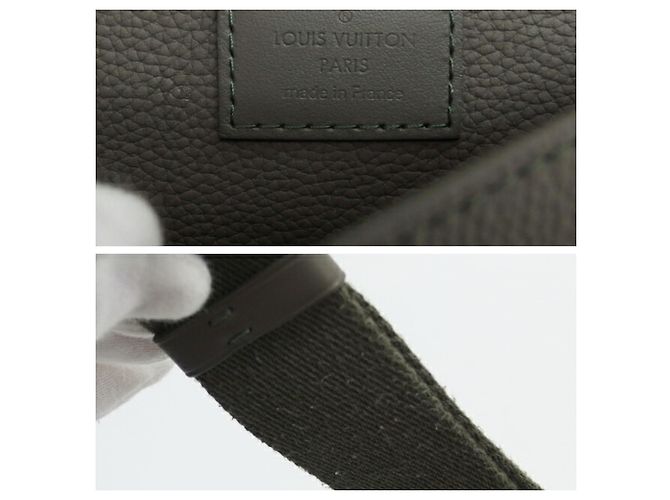 Borsa a tracolla Louis Vuitton LV Aerogram Takeoff M21364 Verde oliva - vista 6