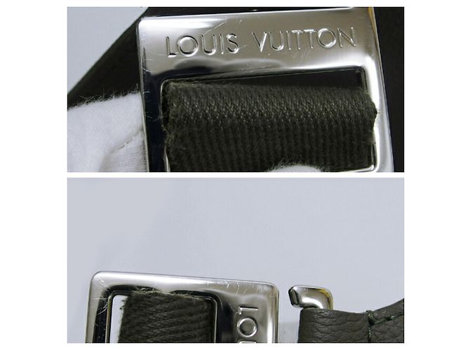 Borsa a tracolla Louis Vuitton LV Aerogram Takeoff M21364 Verde oliva - vista 9