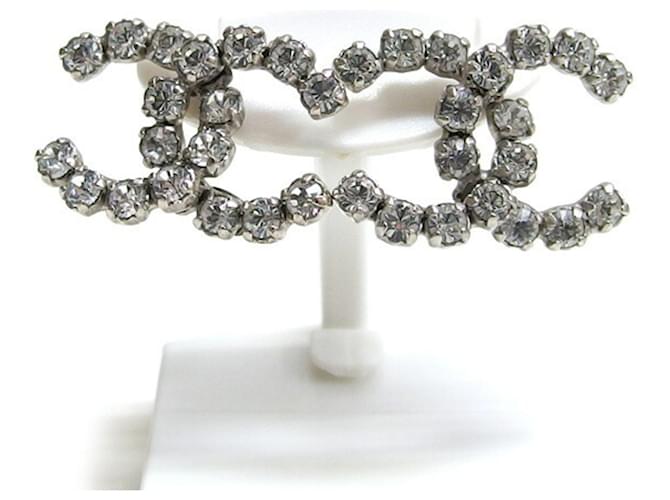 Orecchini Chanel 00A Coco Mark Rhinestone - vista 2