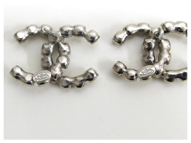 Orecchini Chanel 00A Coco Mark Rhinestone - vista 5