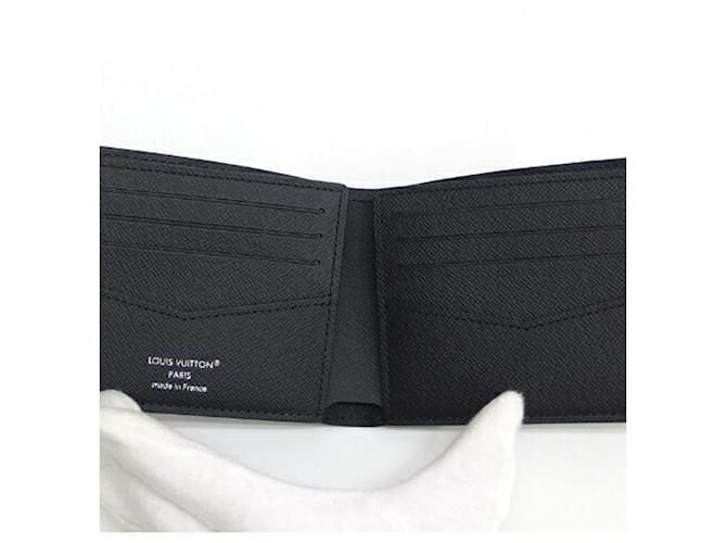 Louis Vuitton Monogram Eclipse Reverse Portefeuille Slender Monogramma - vista 6