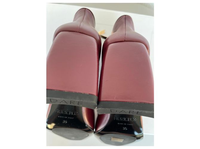 Free Lance Sylvie 70 Botines de Cuero Burdeos - vista 15