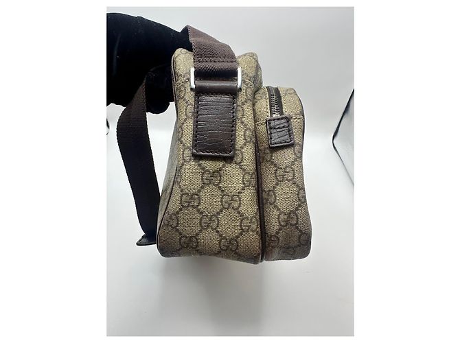 Borsa a tracolla Gucci GG Supreme Monogram Marrone Monogramma - vista 6
