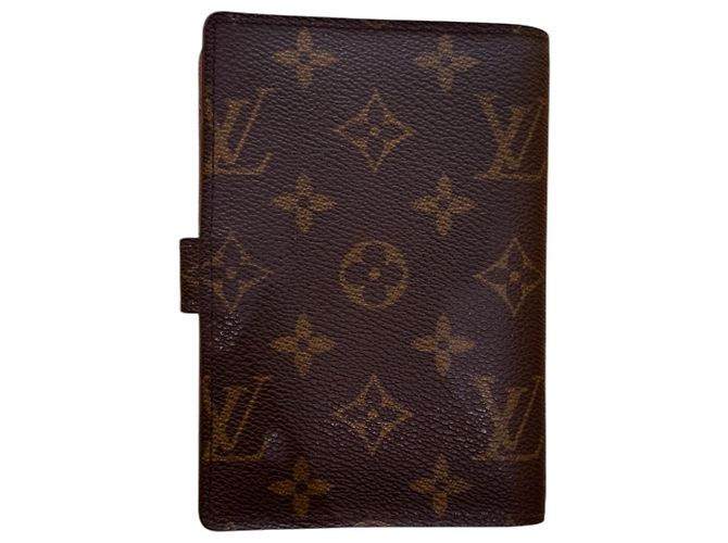 Copertina Agenda Louis Vuitton Monogram Canvas Marrone - vista 2