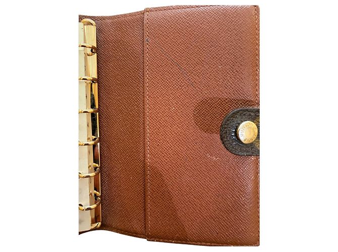 Copertina Agenda Louis Vuitton Monogram Canvas Marrone - vista 5