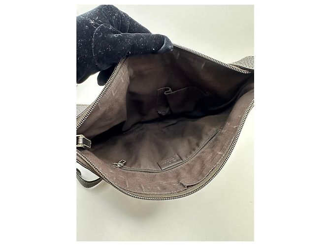 Gucci Borsa a tracolla GG Canvas Abbey D-Ring Marrone Monogramma - vista 11