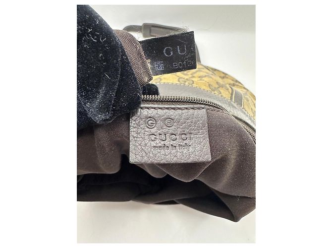Gucci Borsa a tracolla GG Canvas Abbey D-Ring Marrone Monogramma - vista 12
