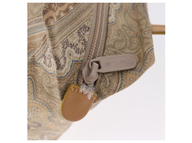 Borsa a mano ETRO Paisley Canvas Beige Auth am12428A - vista 10