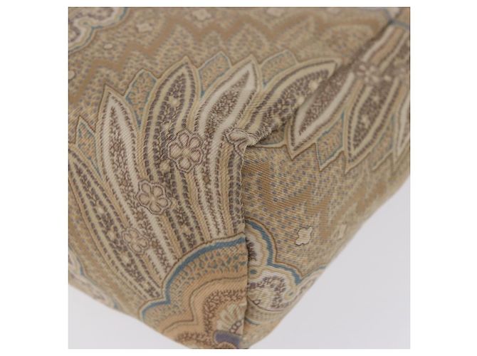 Borsa a mano ETRO Paisley Canvas Beige Auth am12428A - vista 14