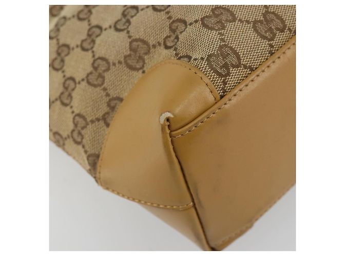 GUCCI GG Canvas Tote Bag Beige 002 1119 Auth 196694 - Ansicht 14