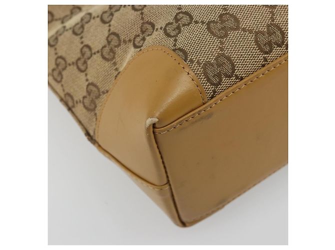 GUCCI GG Canvas Tote Bag Beige 002 1119 Auth 196694 - Ansicht 16