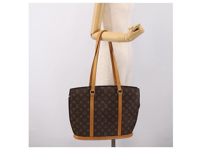 Borsa Tote LOUIS VUITTON Monogram Babylone M51102 LV Auth 198670 Monogramma - vista 26