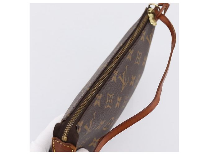 LOUIS VUITTON Monogram Pochette Accessoires Pouch M51980 LV Auth 195404 Monogramma - vista 6
