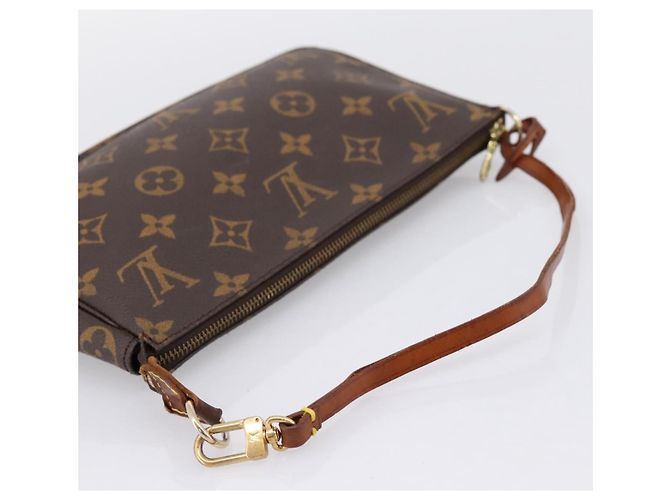 LOUIS VUITTON Monogram Pochette Accessoires Pouch M51980 LV Auth 195404 Monogramma - vista 7