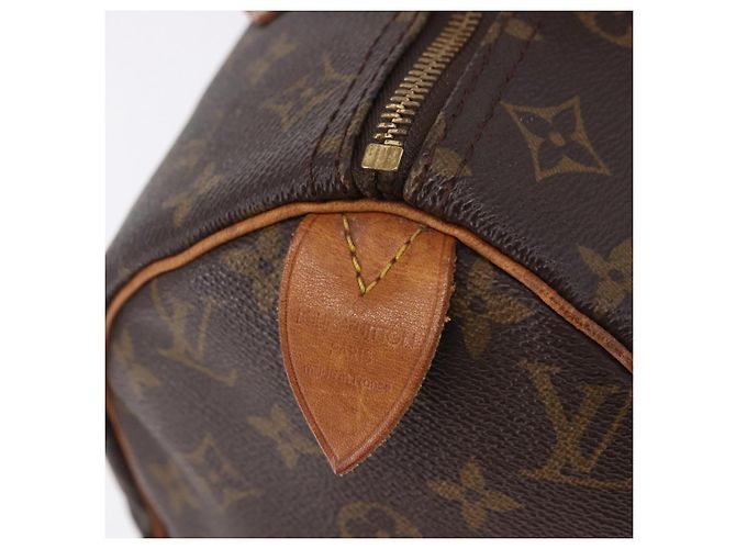 Borsa a mano LOUIS VUITTON Monogram Speedy 30 M41526 LV Auth ka5804A Monogramma - vista 18