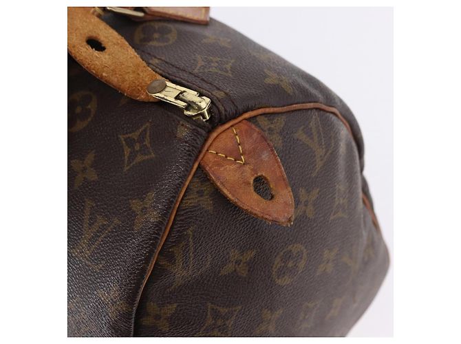 Borsa a mano LOUIS VUITTON Monogram Speedy 30 M41526 LV Auth ka5804A Monogramma - vista 19