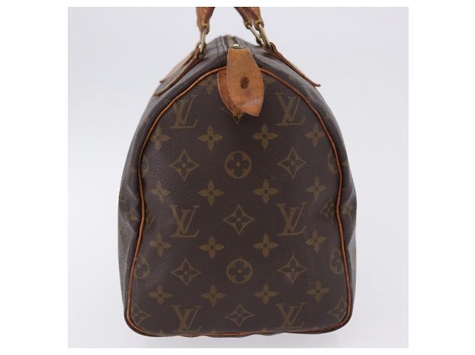Borsa a mano LOUIS VUITTON Monogram Speedy 30 M41526 LV Auth ka5804A Monogramma - vista 3