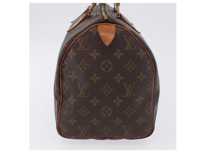 Borsa a mano LOUIS VUITTON Monogram Speedy 30 M41526 LV Auth ka5804A Monogramma - vista 4